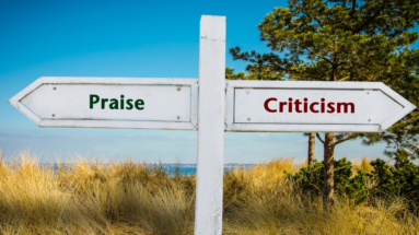 What is your praise versus criticism ratio?